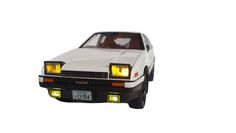 Металлическая машинка Miniauto Toyota Sprinter Trueno AE86, белый, 2407Bw