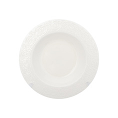 Набор глубоких тарелок Royal Classics Белые розы 22 см (2 шт)