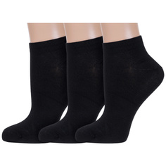 Комплект носков женских ХОХ 3-G-1125 черных 25