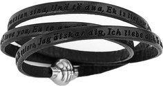 Браслет из кожи и стали р. 20 AMEN TA02 Amen.