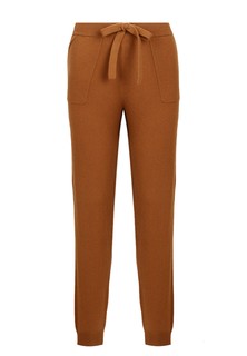 Спортивные брюки женские ALLUDE 128804 коричневые M