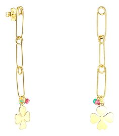Серьги из серебра с рубином Tous 018113730.