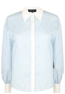 Рубашка женская MARCO BOLOGNA 127473 голубая 40 IT