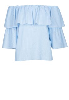 Блуза женская Blugirl 98103 голубая 40 IT