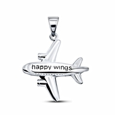 Подвеска с эмалью из серебра Silver wings 23phw01-113