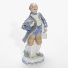 Статуэтка "Кавалер", фарфор, роспись, Китай, 2000-2010 гг. Однажды