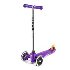 Самокат детский Micro Mini Led MM0289 сиреневый