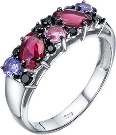 Кольцо из серебра с турмалином р. 21 Империал K1059/Ag-607/1/3/8/9 Imperial