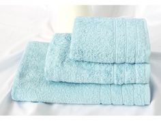 Полотенце махровое 01-128 нежно-голубой 50*100 +/-2см Clever