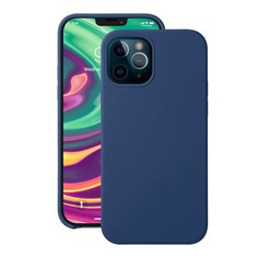 Чехол Deppa Liquid Silicone Pro для Apple iPhone 12/12 Pro, синий