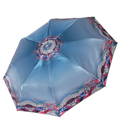 Зонт складной женский автоматический FABRETTI L-20131-9, голубой