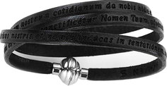 Браслет из кожи и стали р. 18 AMEN PNLA02 Amen.