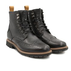 Ботинки мужские Clarks Batcombe Lord 26146501 черные 41.5 EU