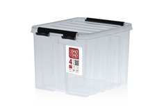 Ящик с крышкой Rox Box прозрачный 4,5 л
