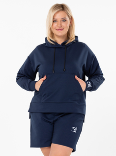 Худи женское Sparada Вичи синее 48-50 RU