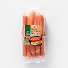 Сосиски Село Зелёное Молочные, с дымком, категория Б, 1,1-1,15 кг