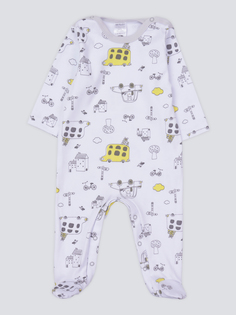 Комбинезон для мальчиков КотМарКот 6251886 цв. белый р. 80