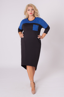 Платье женское Sparada Хелен синее 48-50 RU