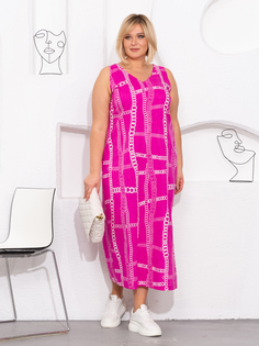 Сарафан женский Sparada Штапельный розовый 64 RU