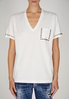 Футболка женская DSquared2 124425 белая S
