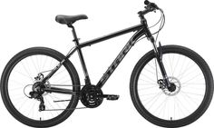 Велосипед STARK Indy D Shimano (2022), горн., р.18", кол.26", черн./серый, 15.3кг