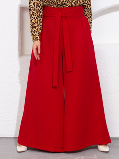 Брюки женские Sparada Палаццо красные 60 RU