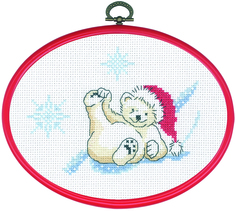 Набор для вышивания "Белый медведь", арт.92 5643 Permin