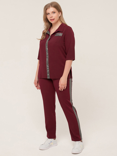 Костюм женский Sparada Глэдис бордовый 44-46 RU