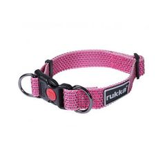 Ошейник для собак RUKKA Star 15мм/20-30см розовый