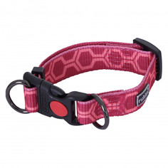 Ошейник для собак RUKKA Twist 20мм (30-40см) розовый