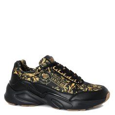 Кроссовки мужские Versace Jeans Couture 72YA3SW2 черные 43 EU