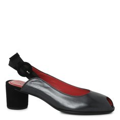 Босоножки женские Pas De Rouge 2954 черные 39 EU