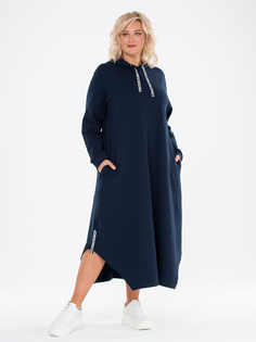 Платье женское Sparada Калифорния синее 48-50 RU