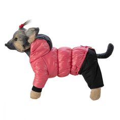 Комбинезон для собак Dogmoda, женский, розовый, XXL, длина спины 37 см
