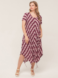 Платье женское Sparada Сансара бордовое 48-50 RU