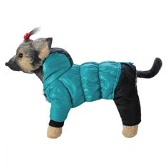 Комбинезон для собак Dogmoda, унисекс, голубой, XXL, длина спины 37 см