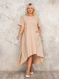 Платье женское Sparada Кипр2 бежевое 54-56 RU