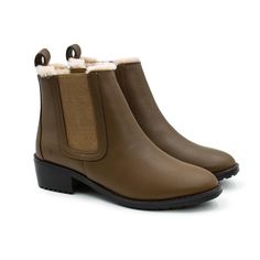 Полусапоги женские Emu Australia Ellin W11297 коричневые 38 EU