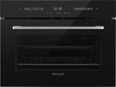 Встраиваемый электрический духовой шкаф Weissgauff EO 459 SDB Black