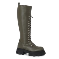 Сапоги женские GIANNI RENZI GR436P зеленые 35 EU