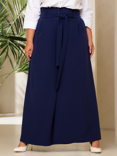 Брюки женские Sparada Палаццо синие 60 RU