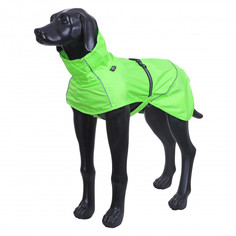 Куртка для собак Rukka HASE RAIN, унисекс, зеленый, длина спины 43 см