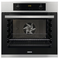 Встраиваемый электрический духовой шкаф Zanussi OPZA4330X Silver/Black