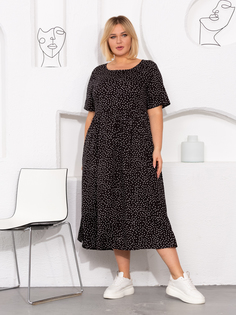 Платье женское Sparada Сити Лонг черное 48-50 RU