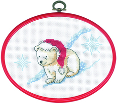 Набор для вышивания "Белый медведь", арт.92 5644 Permin