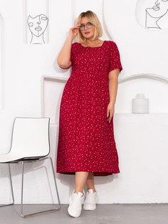 Платье женское Sparada Сити Лонг красное 48-50 RU