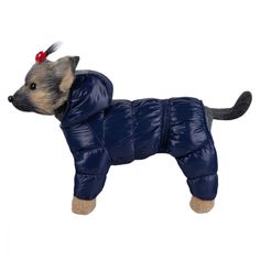 Куртка для собак Dogmoda, унисекс, синий, XL, длина спины 32 см