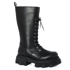 Полусапоги женские GIANNI RENZI GR437P черные 36 EU