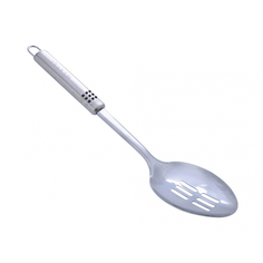 Ложка с прорезями, овальная ручка, нержавеющий металл, MARVEL (74002) 1403166
