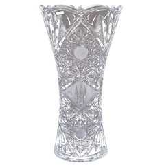 Ваза для цветов 25 см Crystalite Bohemia "Тукана-Миранда /Без декора" / 036915